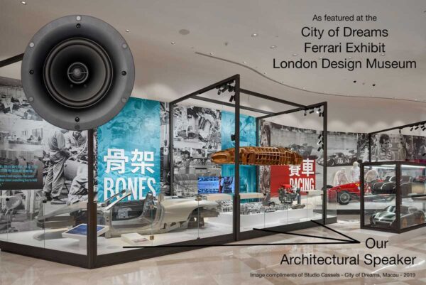 6-inch-Architectural-Speakers-Ferrari-exhibit-City-of-Dreams-London-Design-Musem-Macau+13