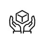 caring hands icon